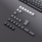 Polar Day 104+30 Keys OEM Profile PBT Doubleshot Side Legends Keycaps Set for MX Keyboard